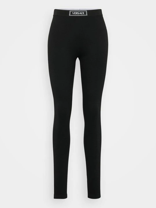 Zdjęcie produktu Legginsy typu pończochy Versace czarny