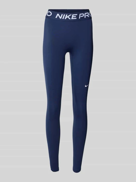 Zdjęcie produktu Legginsy typu slim fit z nadrukiem logo Nike Ciemnoniebieski