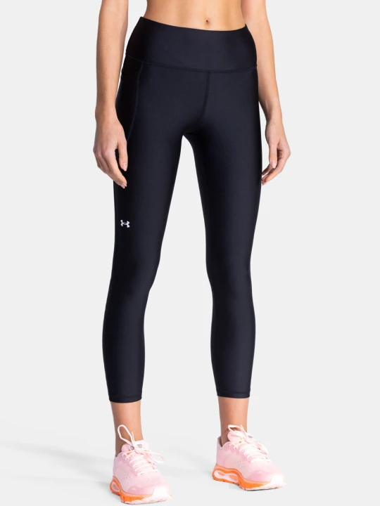 Zdjęcie produktu Legginsy Under Armour HeatGear® Armour No-Slip Waistband Ankle Leggings (1365335-001) Czarny