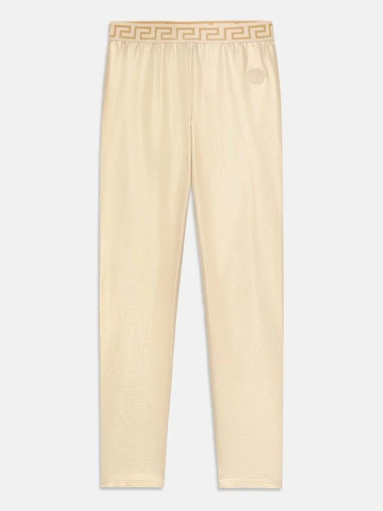Zdjęcie produktu Spodnie legginsy Versace złoty