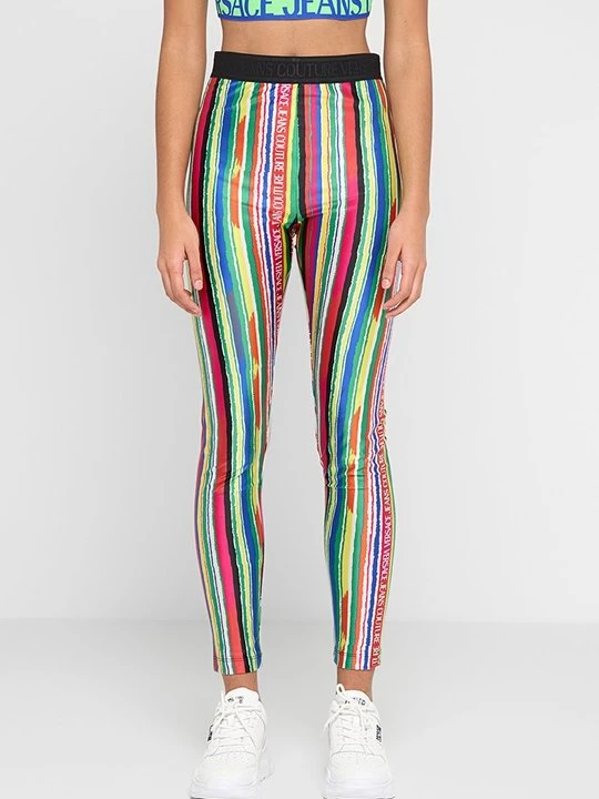 Zdjęcie produktu Spodnie legginsy Versace Jeans Couture