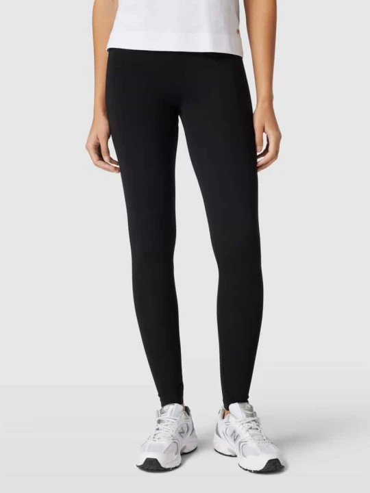 Zdjęcie produktu Legginsy z detalem z logo SKINY Czarny
