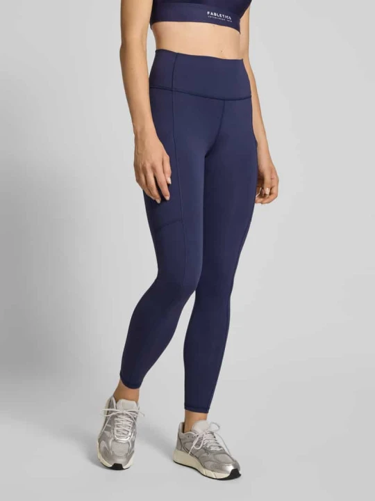 Zdjęcie produktu Legginsy z elastycznym pasem Fabletics Ciemnoniebieski