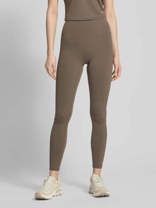 Zdjęcie produktu Legginsy z elastycznym pasem i logo P.E Nation