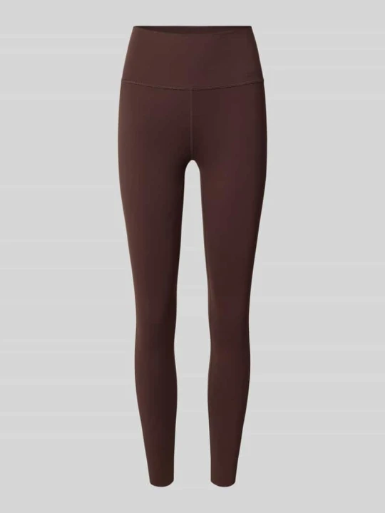 Zdjęcie produktu Legginsy z elastycznym pasem model 'Sense' AIMN Ciemnobrązowy