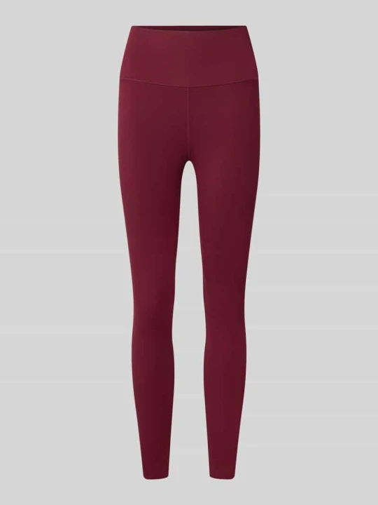 Zdjęcie produktu Legginsy z nadrukiem z logo model 'Sense' AIMN Bordowy