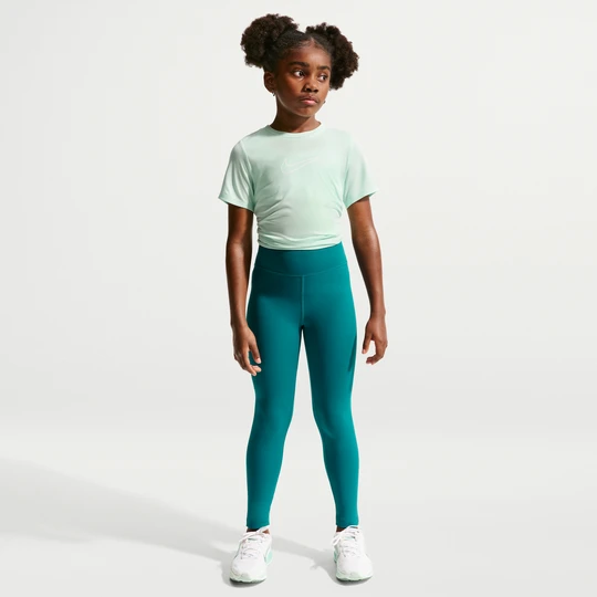 Zdjęcie produktu Legginsy z wysokim stanem dla dużych dzieci (dziewcząt) Dri-FIT Nike One - Niebieski