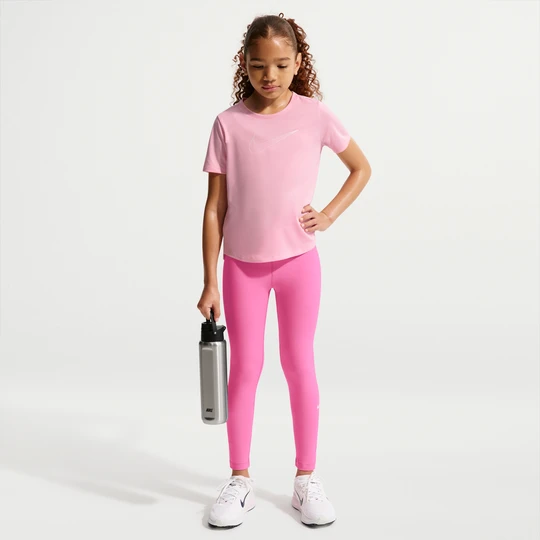 Zdjęcie produktu Legginsy z wysokim stanem dla dużych dzieci (dziewcząt) Dri-FIT Nike One - Różowy