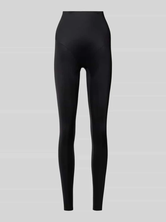Zdjęcie produktu Legginsy ze szwami działowymi model ‘BAMBOO’ Magic Bodyfashion Czarny