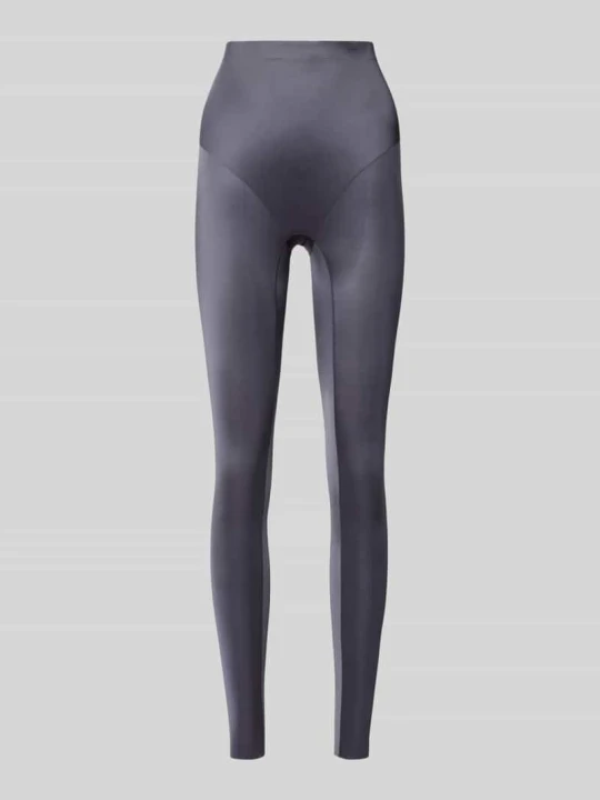 Zdjęcie produktu Legginsy ze szwami działowymi model ‘BAMBOO’ Magic Bodyfashion Antracytowy