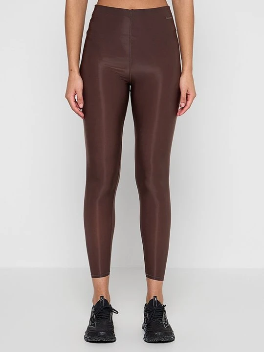 Zdjęcie produktu Legginsy zimowe Calvin Klein brązowy