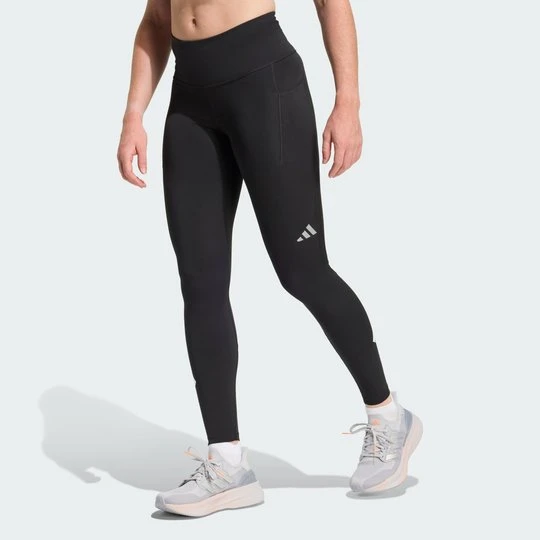 Zdjęcie produktu Leggisny adi365 Climacool 3 Stripes Running Full Length Adidas czarny