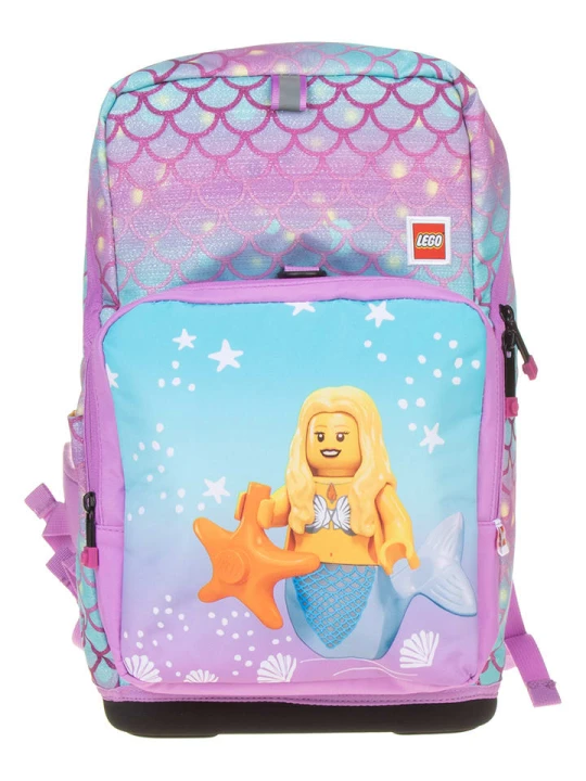 Zdjęcie produktu LEGO 2-częściowy zestaw "LEGO Mermaid" w kolorze fioletowym - 39, 5 x 24 x 17 cm rozmiar: onesize