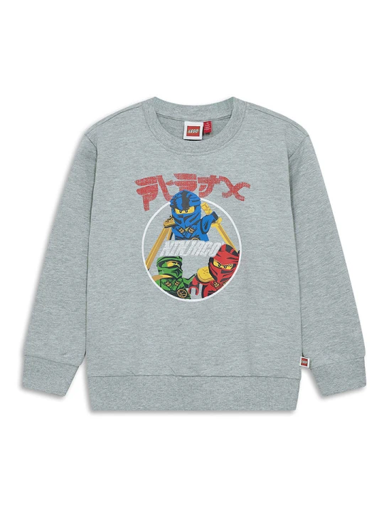 Zdjęcie produktu LEGO Bluza "Sian 606" w kolorze szarym rozmiar: 116