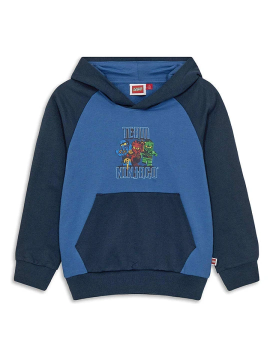 Zdjęcie produktu LEGO Bluza w kolorze granatowo-niebieskim rozmiar: 104