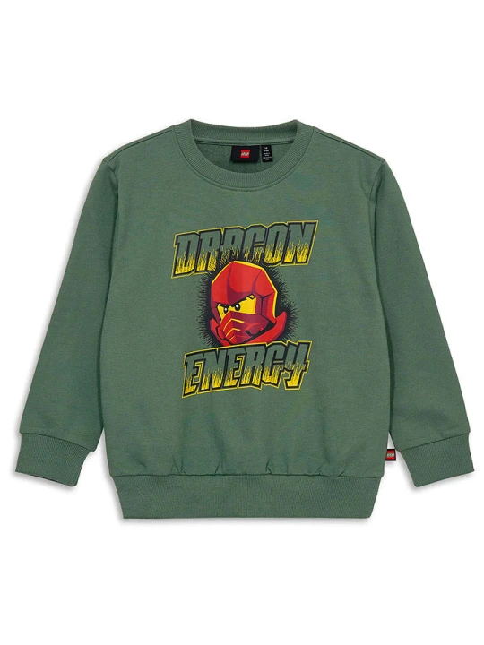 Zdjęcie produktu LEGO Bluza w kolorze zielonym rozmiar: 98