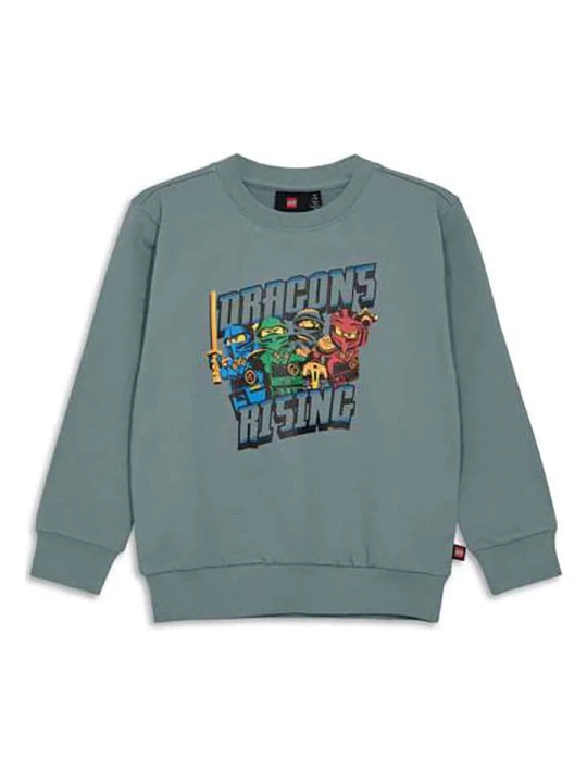 Zdjęcie produktu LEGO Bluza w kolorze zielonym rozmiar: 140