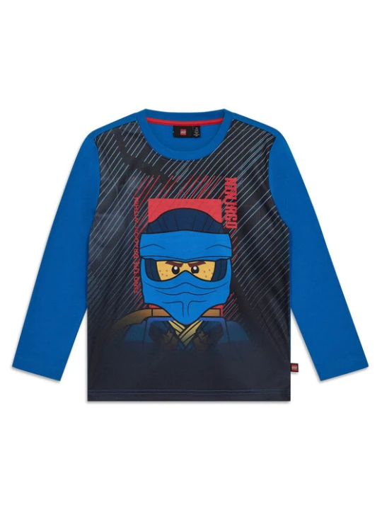 Zdjęcie produktu LEGO Bluzka Lwtaffy 704 11010951 Niebieski Regular Fit