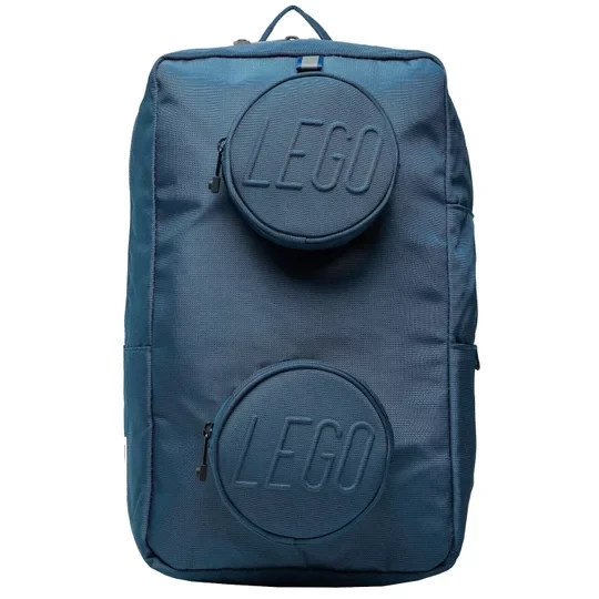 Zdjęcie produktu LEGO Brick 1x2 Backpack 20204-0140, Dla chłopca, Granatowe, plecaki, poliester, rozmiar: One size