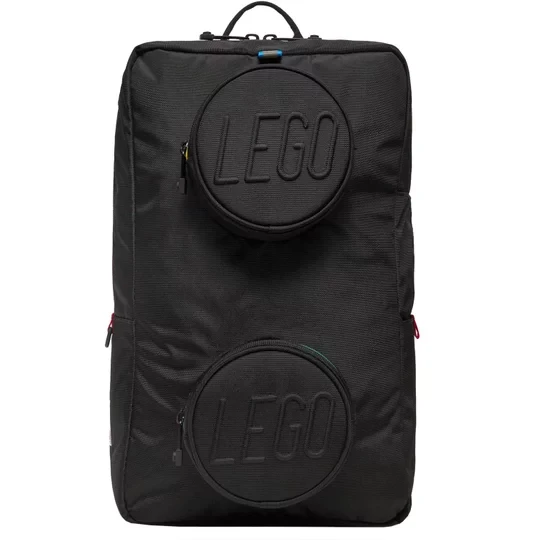 Zdjęcie produktu LEGO Brick 1x2 Backpack 20204-0354, Dla chłopca, Czarne, plecaki, poliester, rozmiar: One size