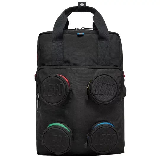Zdjęcie produktu LEGO Brick 2x2 Backpack 20205-0354, Dla chłopca, Czarne, plecaki, poliester, rozmiar: One size