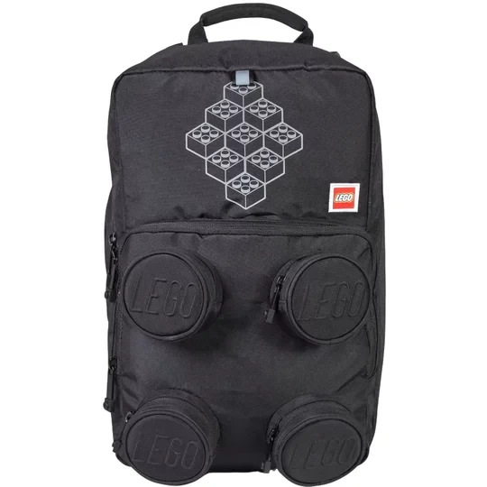 Zdjęcie produktu LEGO Bricks Petersen School Backpack 20209-2511, Dla chłopca, Czarne, plecaki, poliester, rozmiar: One size