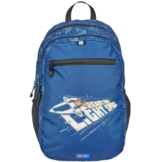 Zdjęcie produktu LEGO City Extended Backpack 20222-2505, Dla chłopca, Niebieskie, plecaki, poliester, rozmiar: One size