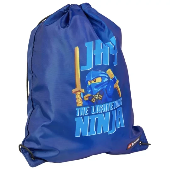 Zdjęcie produktu LEGO Ninjago Drawstring Bag 20286-2512, Dla chłopca, Niebieskie, worki, poliester, rozmiar: One size