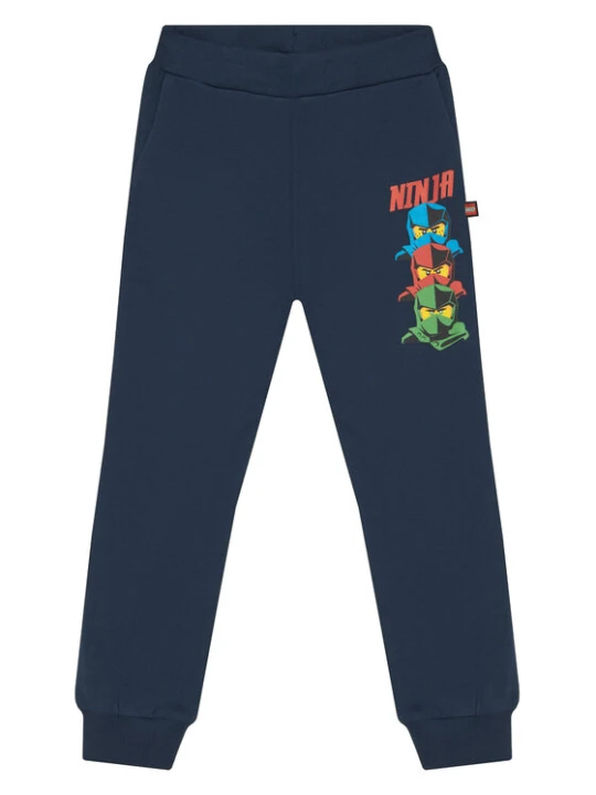 Zdjęcie produktu LEGO Spodnie dresowe 11010946 Granatowy Regular Fit