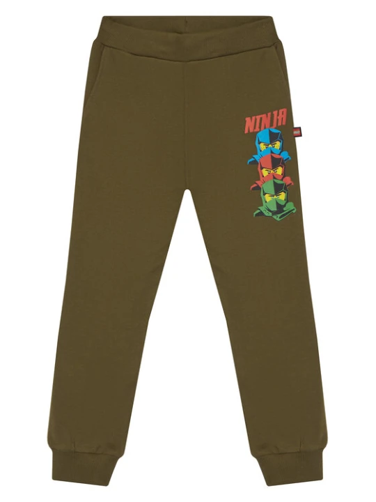 Zdjęcie produktu LEGO Spodnie dresowe 11010946 Zielony Regular Fit