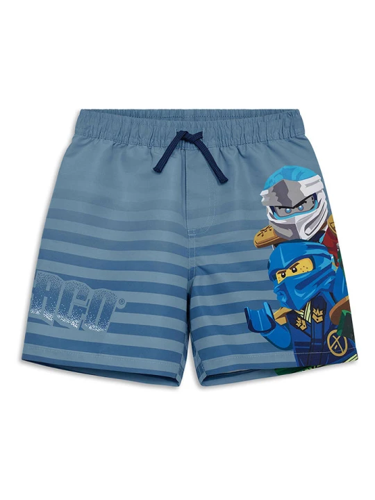 Zdjęcie produktu LEGO Szorty kąpielowe w kolorze niebieskoszarym rozmiar: 128