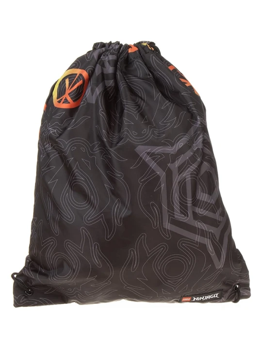Zdjęcie produktu LEGO Worek sportowy "LEGO NINJAGO" w kolorze czarnym - 34 x 42 cm rozmiar: onesize