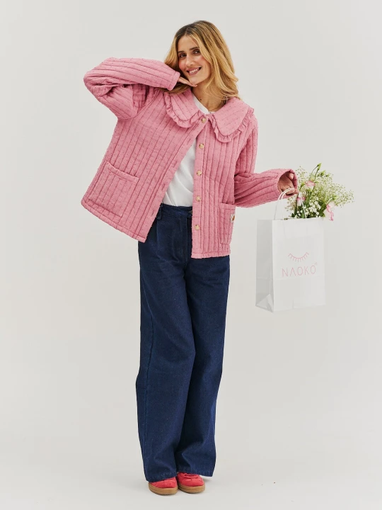 Zdjęcie produktu Lekka kurtka pikowana Rosy Blush S / M
