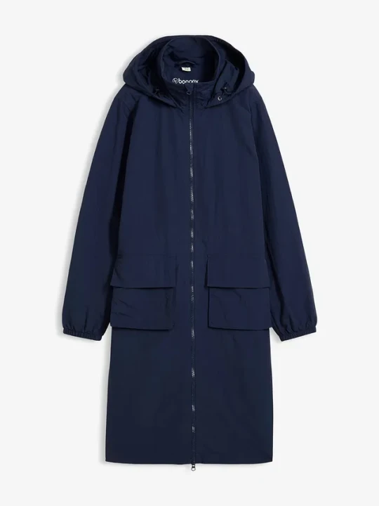 Zdjęcie produktu Lekka parka, hydrofobowa BonPrix niebieski