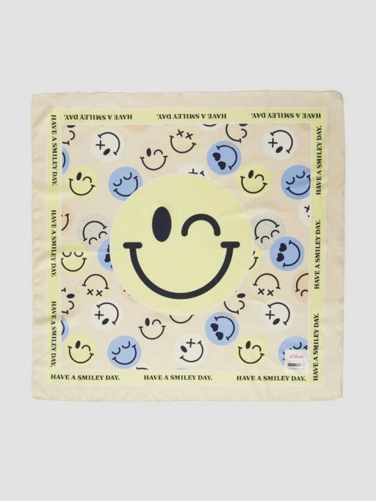 Zdjęcie produktu Lekki szalik z nadrukiem S.W. Smiley® s.Oliver