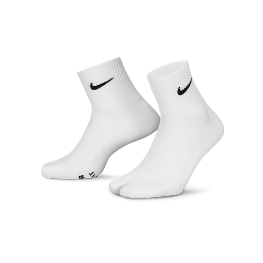 Zdjęcie produktu Lekkie skarpety do kostki z rozcięciem w obszarze palców Nike Everyday Plus „Rift” - Biel
