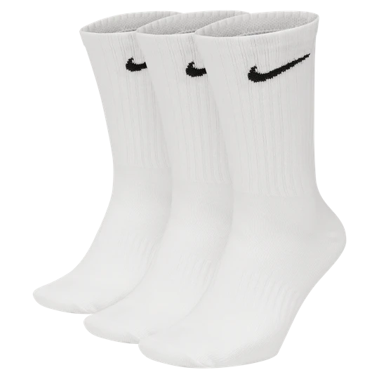Zdjęcie produktu Lekkie skarpety treningowe Nike Everyday (3 pary) - Biel