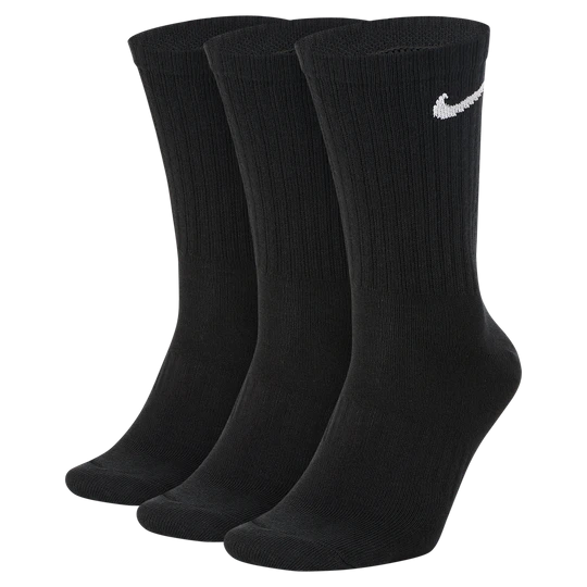 Zdjęcie produktu Lekkie skarpety treningowe Nike Everyday (3 pary) - Czerń