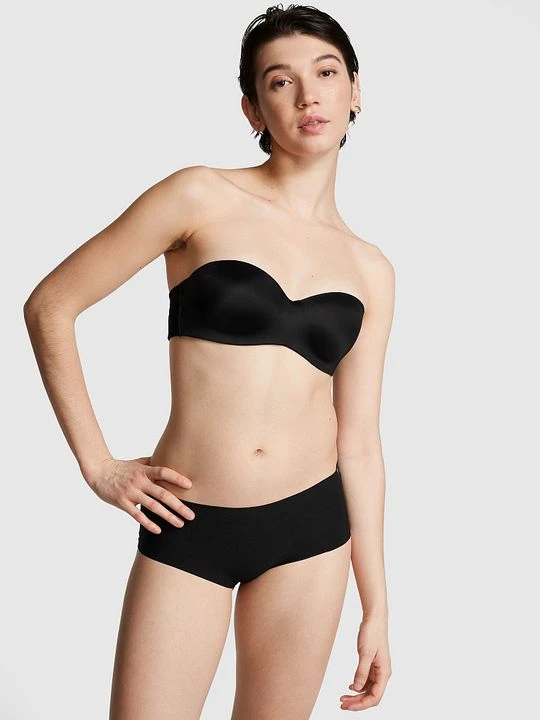 Zdjęcie produktu Lekko usztywniany biustonosz strapless Wear Everywhere Victoria's Secret Czarny