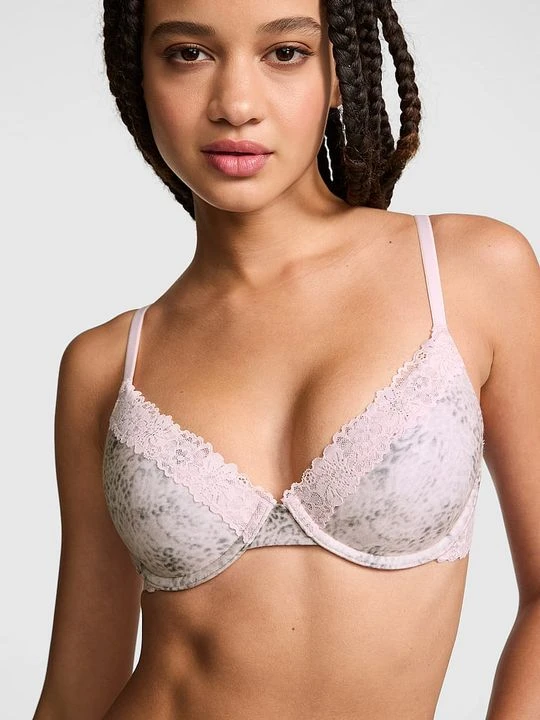 Zdjęcie produktu PINK WEAR EVERYWHERE Lekko usztywniany biustonosz T-shirt Wear Everywhere Full Coverage Victoria's Secret