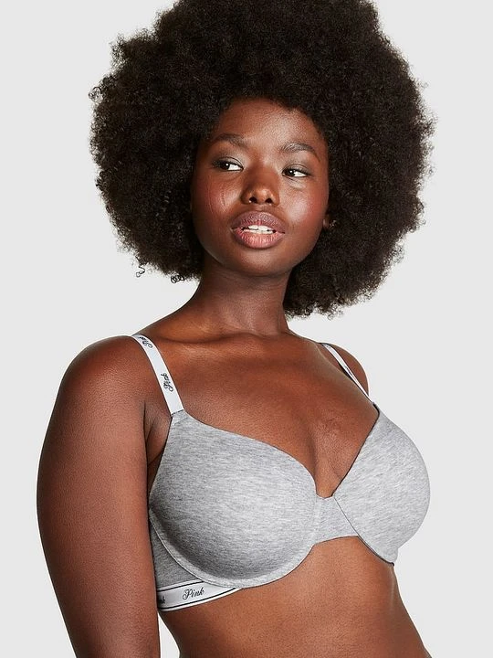 Zdjęcie produktu Lekko usztywniany biustonosz T-Shirt Wear Everywhere Victoria's Secret Szary