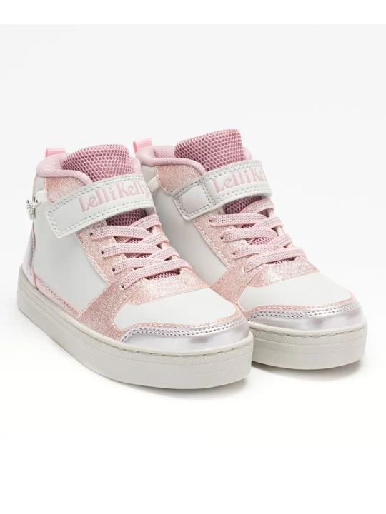 Zdjęcie produktu Lelli Kelly Sneakersy "Gioiello" w kolorze biało-jasnoróżowym rozmiar: 34