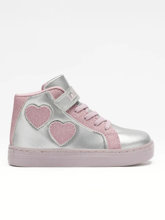 Zdjęcie produktu Lelli Kelly Sneakersy "Miriam" w kolorze srebrno-jasnoróżowym rozmiar: 33