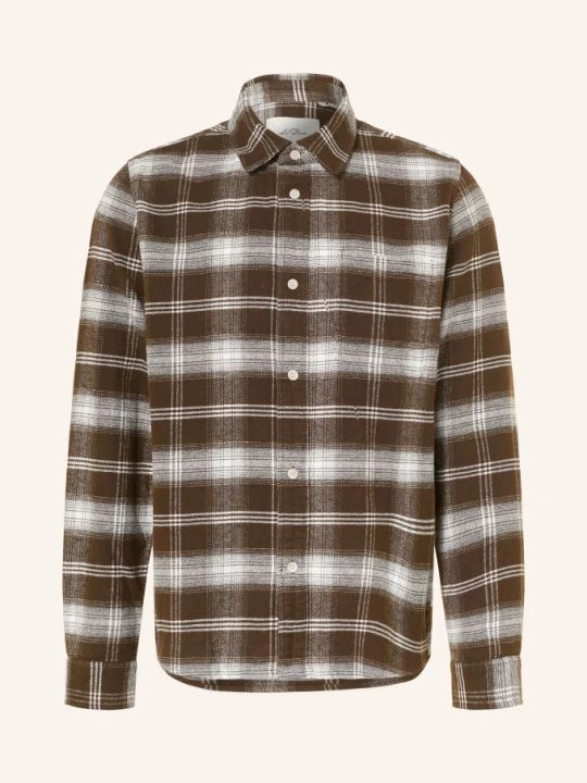 Zdjęcie produktu Les Deux Koszula Flanelowa Comfort Fit braun