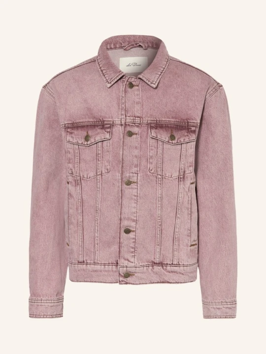 Zdjęcie produktu Les Deux Kurtka Jeansowa Rally rosa 643 LIGHT PINK DENIM WASH