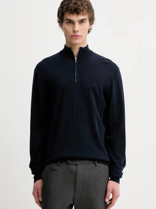 Zdjęcie produktu Les Deux sweter wełniany Greyson granatowy