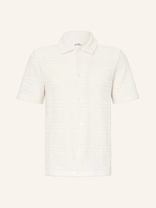Zdjęcie produktu Les Deux Sweter Z Dzianiny Hector Loose Fit beige ECRU