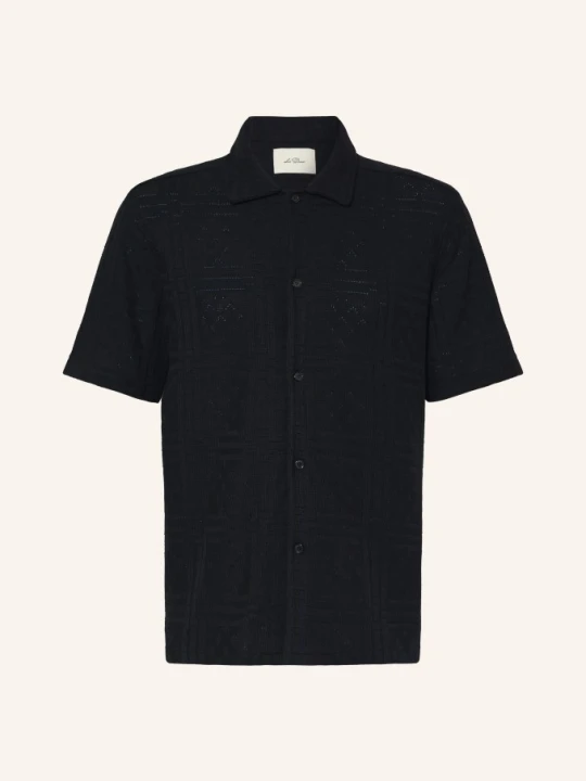 Zdjęcie produktu Les Deux Sweter Z Dzianiny Hector Loose Fit schwarz CZARNY