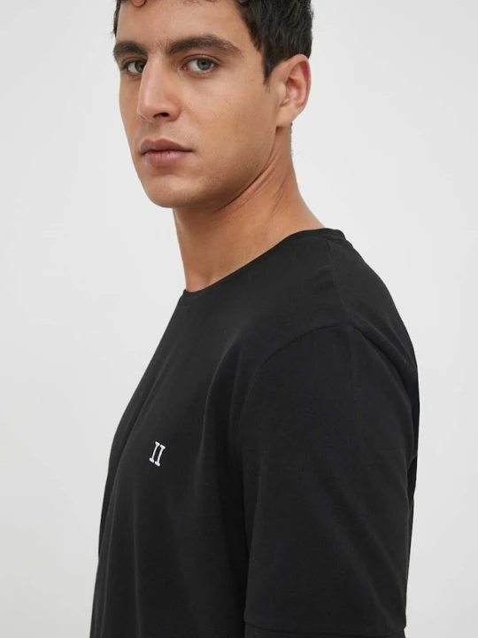 Zdjęcie produktu Les Deux t-shirt bawełniany czarny