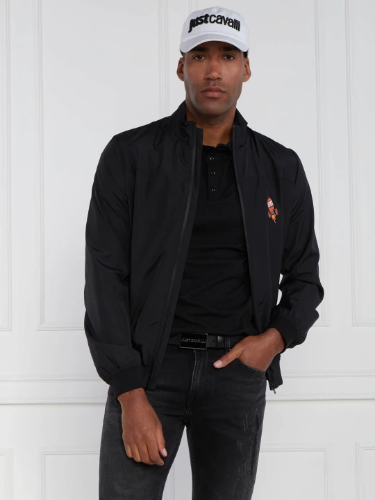 Zdjęcie produktu Les Hommes Kurtka bomber | Regular Fit czarny
